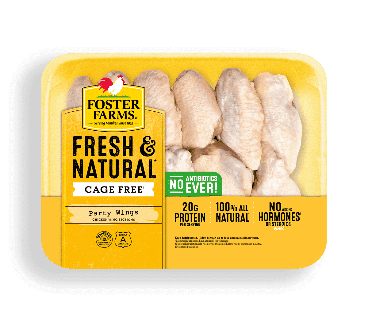 Fresh & Natural Chicken Party Wings