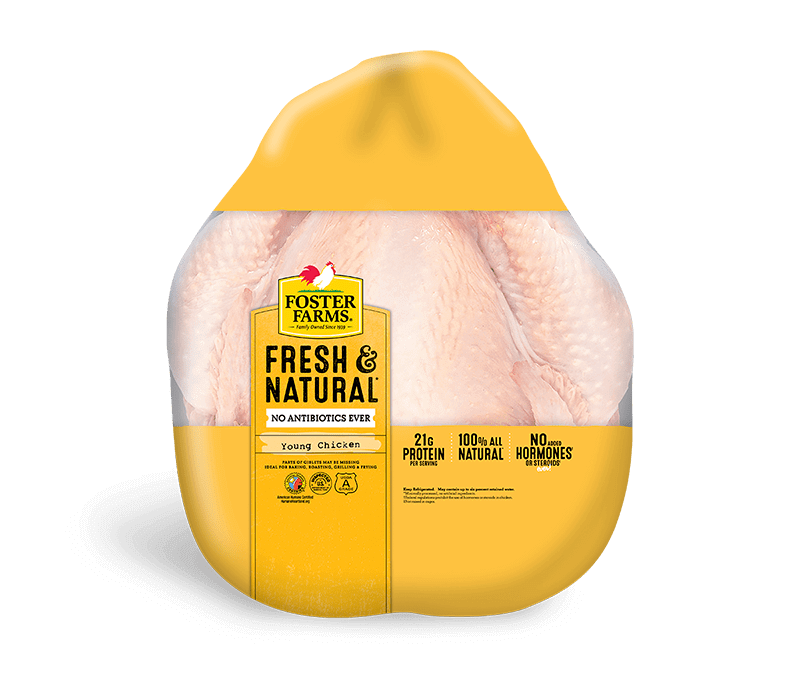 Fresh & Natural Young Whole Chicken