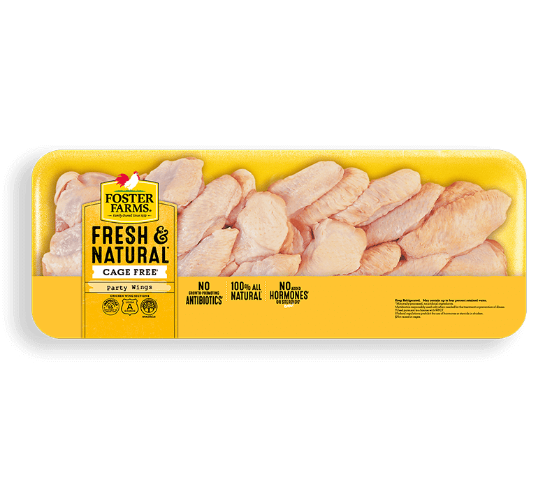 Fresh & Natural Chicken Party Wings Value Pack