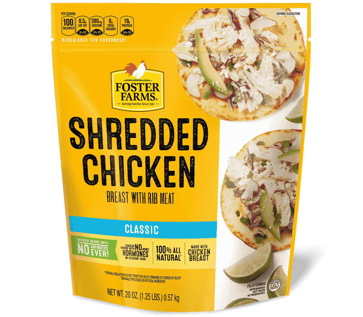 Shredded Chicken Breast