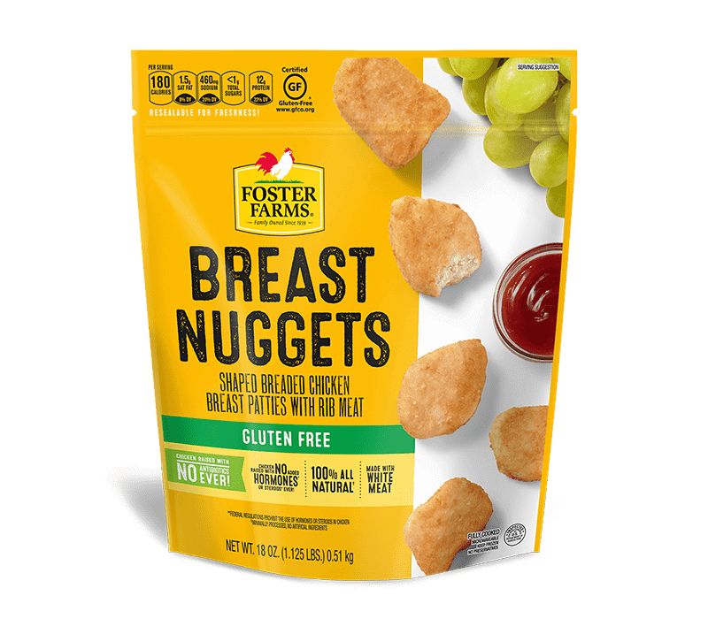 Gluten Free Chicken Breast Nuggets