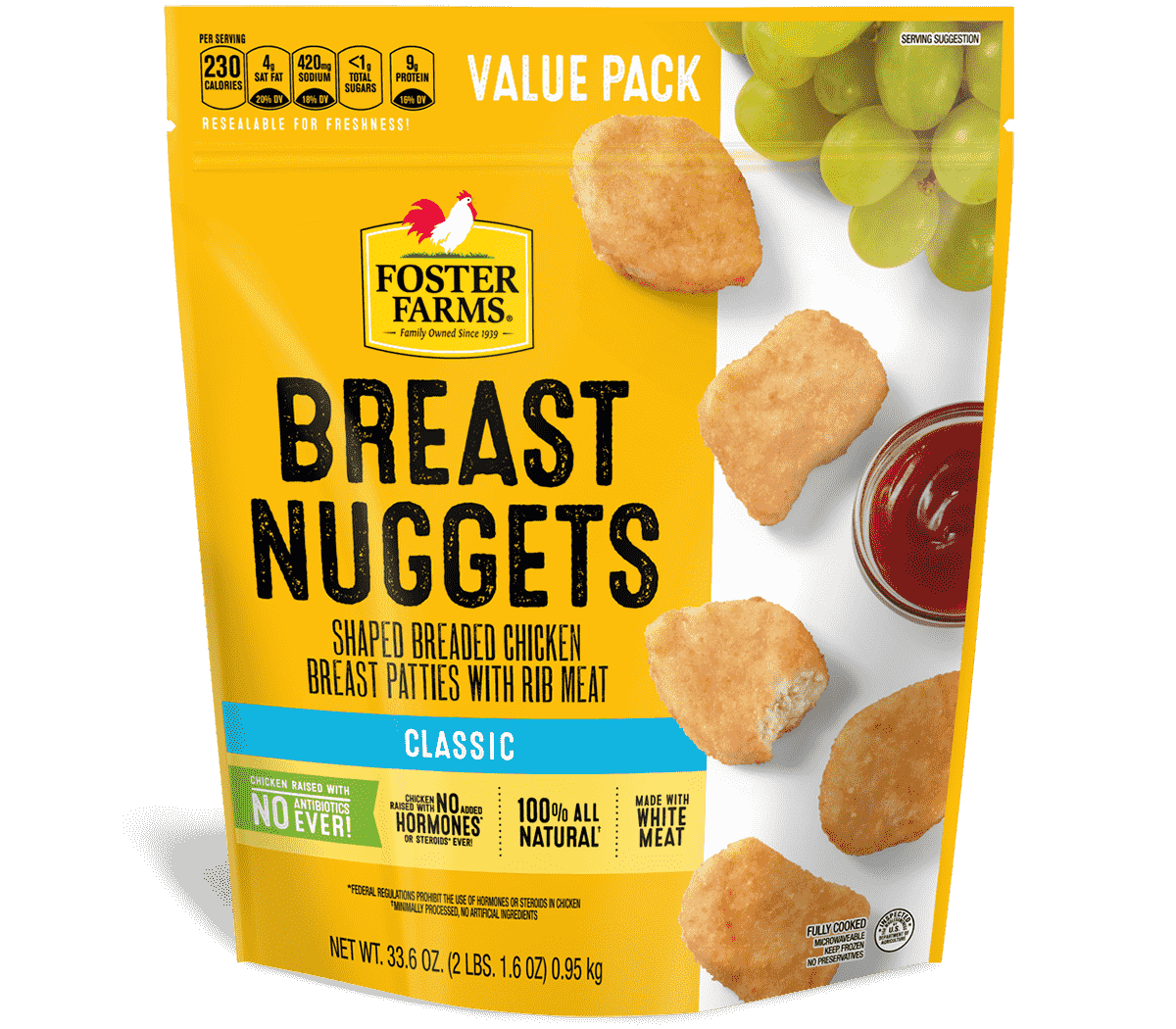 Chicken Breast Nuggets Value Pack - 2 lbs.