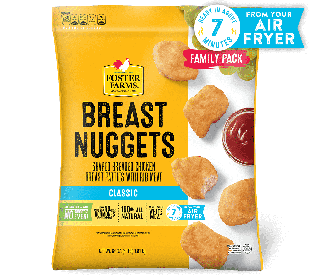 Chicken Breast Nuggets Value Pack - 4 lbs.