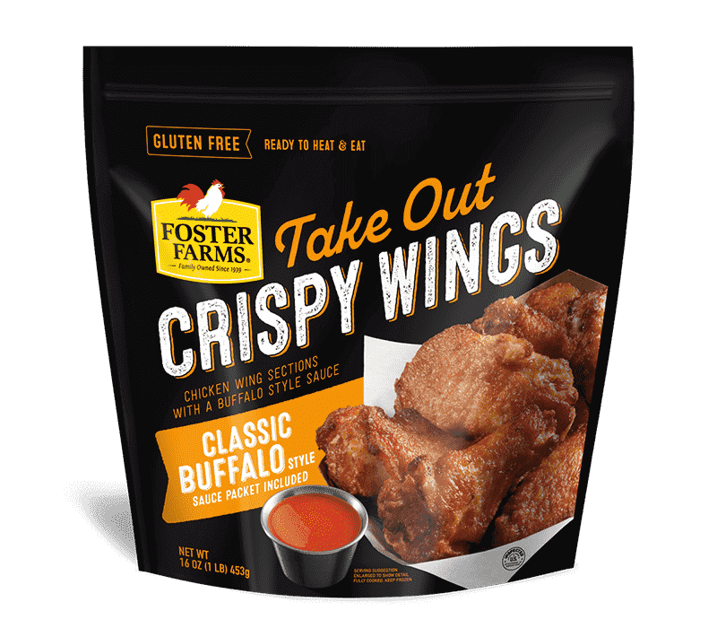 Classic Buffalo Take Out Crispy Wings