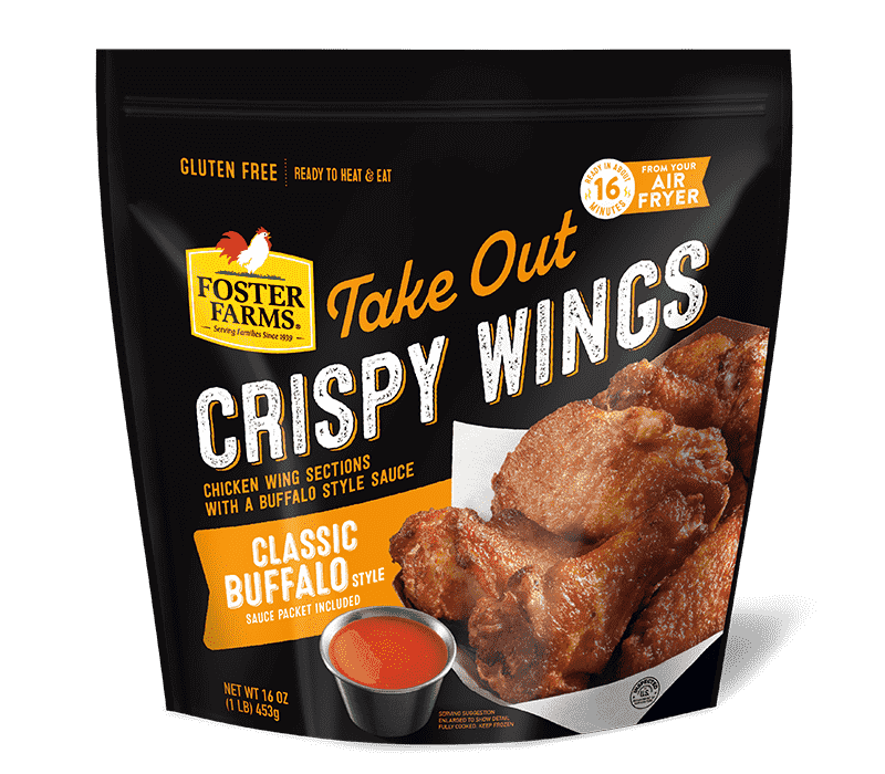 Classic Buffalo Take Out Crispy Wings