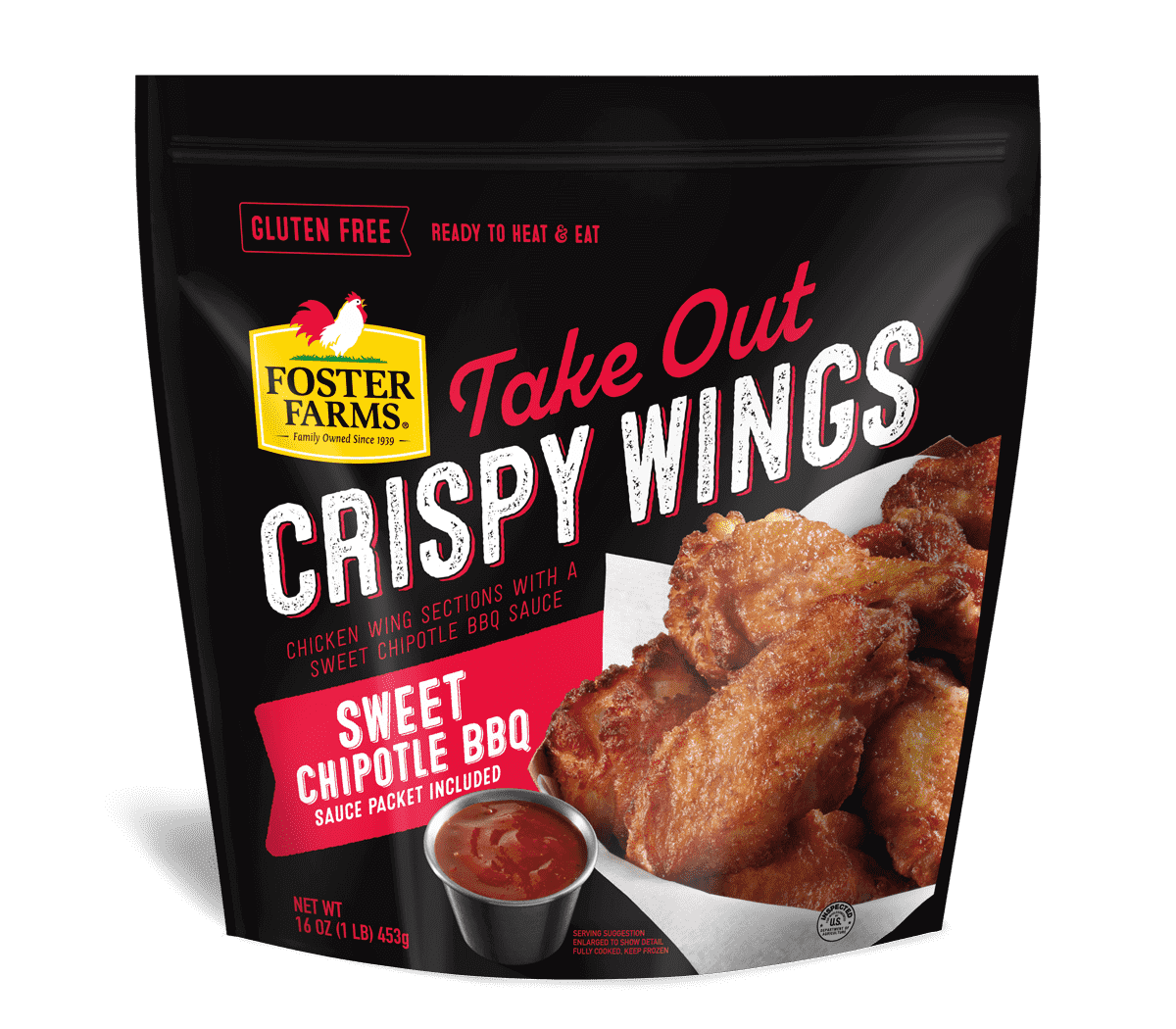 Sweet Chipotle BBQ Crispy Wings