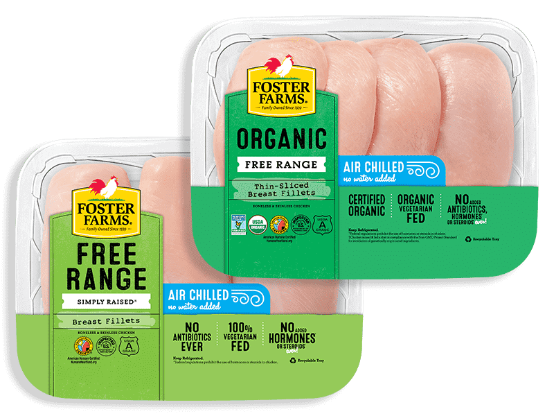 Air chilled organic chicken (Bulk deal on 10 Chickens)