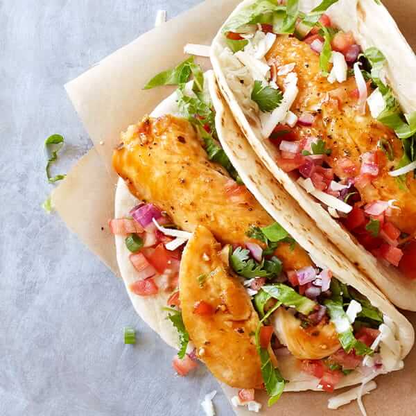 Lime Chicken Soft Tacos