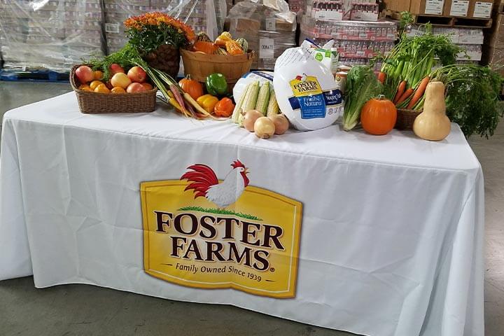 foster farms thanksgiving donation